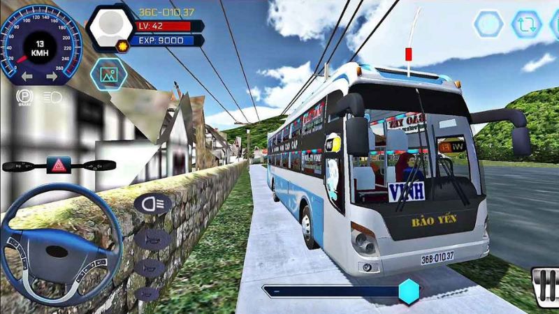 Trải nghiệm lái xe chân thực trong Bus Simulator Vietnam