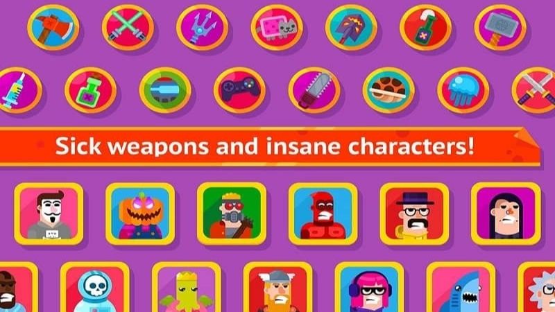 Dàn Nhân Vật Độc Lạ Trong Bowmasters