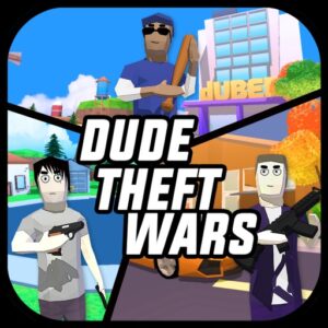 Tải Hack Dude Theft Wars Modlmh.Com (Full Tiền, Bất Tử, Menu) V0.9.0.9f6