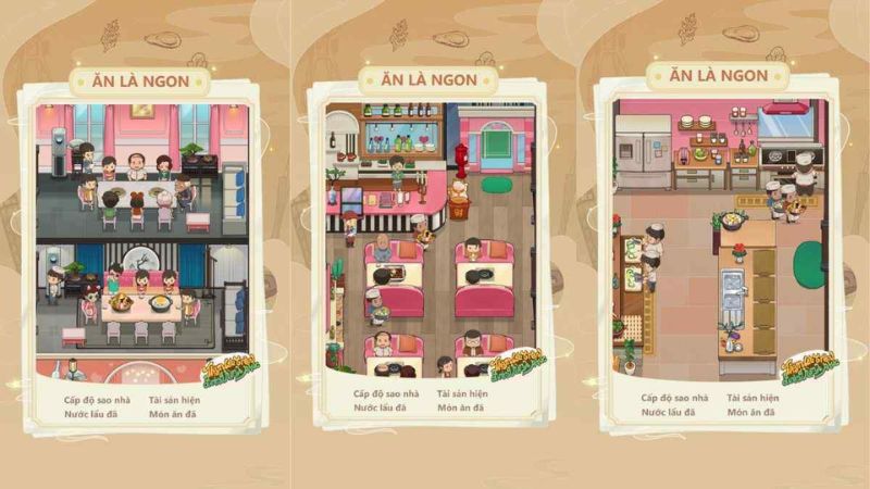Quản lý nhà hàng và phục vụ khách hàng trong Tiệm Lẩu Đường Hạnh Phúc MOD APK