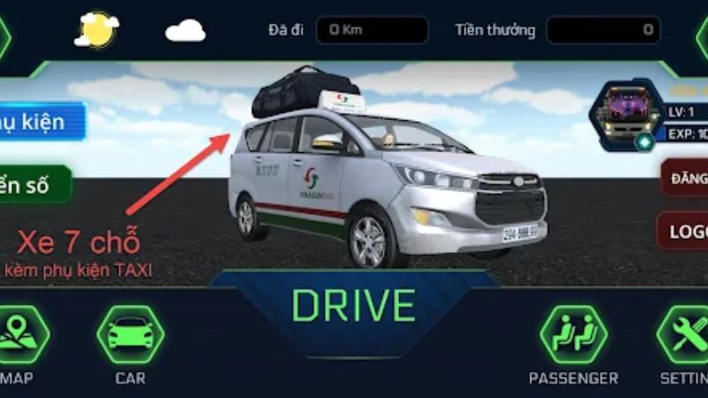Trải Nghiệm Lái Xe Thuần Việt Trong Car Simulator Vietnam APK