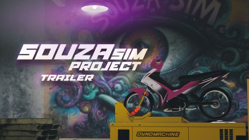 Hack SouzaSim Project Đỉnh Cao Game Mô Phỏng Độ Xe Gắn Máy