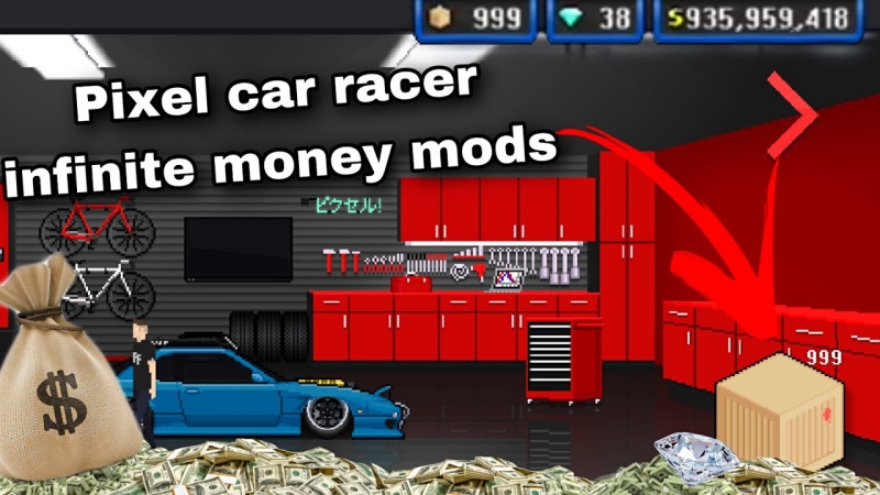 Khám Phá Các Tính Năng Đỉnh Cao Của Bản Mod Pixel Car Racer