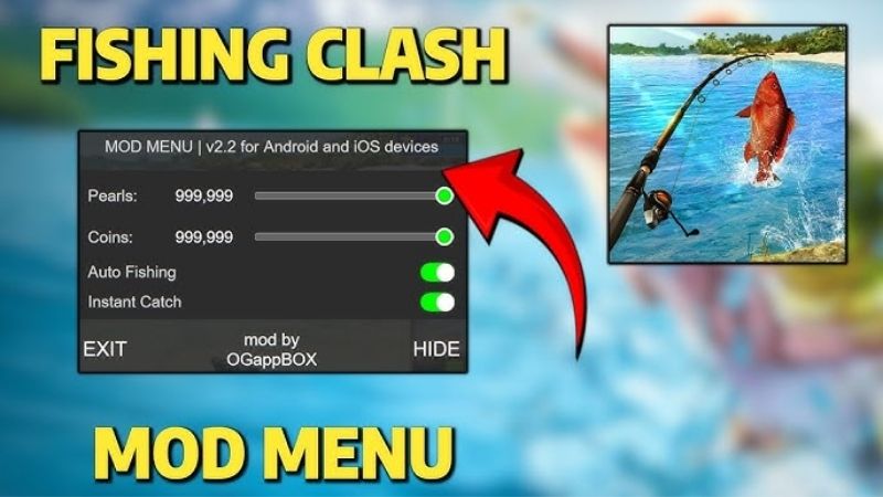 Tại Sao Bản Mod Fishing Clash Giúp Bạn Trở Thành "Huyền Thoại Đại Dương"?