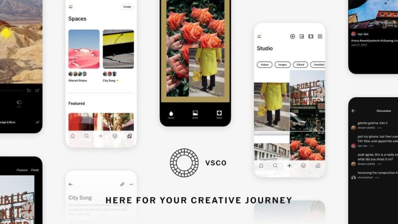 Công Cụ Chỉnh Ảnh Trong VSCO