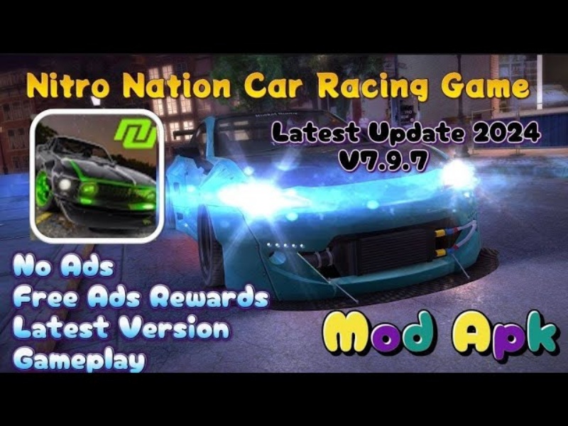 Tải Nitro Nation MOD APK v8.7.0 (Vô Hạn Tiền, Menu) 2 Tính năng Nitro Nation MOD APK