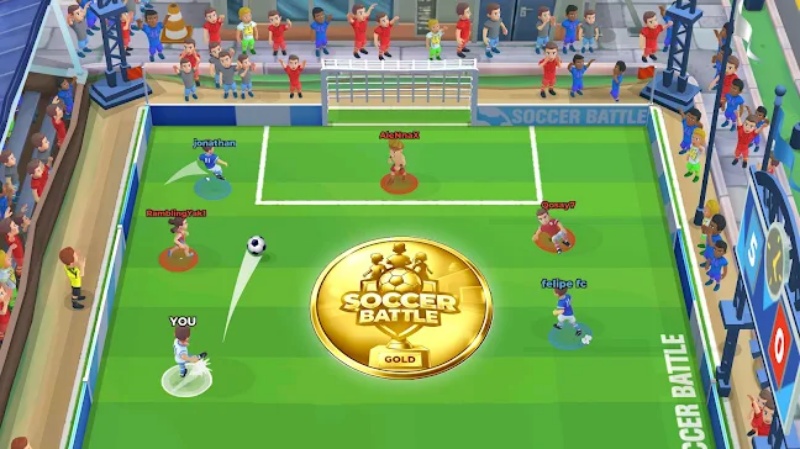 Tải Soccer Battle MOD APK v1.59.2 (Mua Sắm Miễn Phí) 4 Lập đội và thi đấu cùng bạn bè