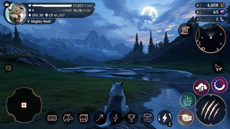 Tải The Wolf MOD APK v4.6.0 (Vô Hạn Tiền) Miễn Phí 7 Đồ họa 3D tái hiện môi trường tự nhiên