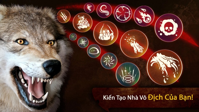 Tải The Wolf MOD APK v4.6.0 (Vô Hạn Tiền) Miễn Phí 5 Phát triển thuộc tính và cây kỹ năng